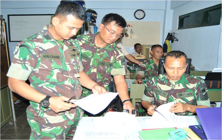 Kasipers Pimpin Verifikasi ke Kodim Kendal